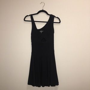 Bebe Asymmetrical Cocktail Dress (XS)